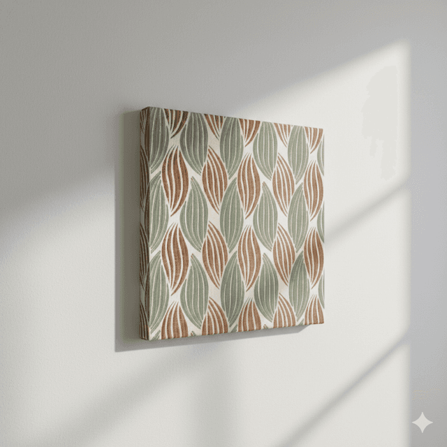 (受注制作)モロッカン柄ファブリックパネル フィーユ 23cm/3色展開/和モダン×北欧 | 12枚目